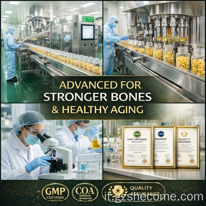 Shecome Calcium Softgels Vitamina D3 Supporto per la salute delle ossa